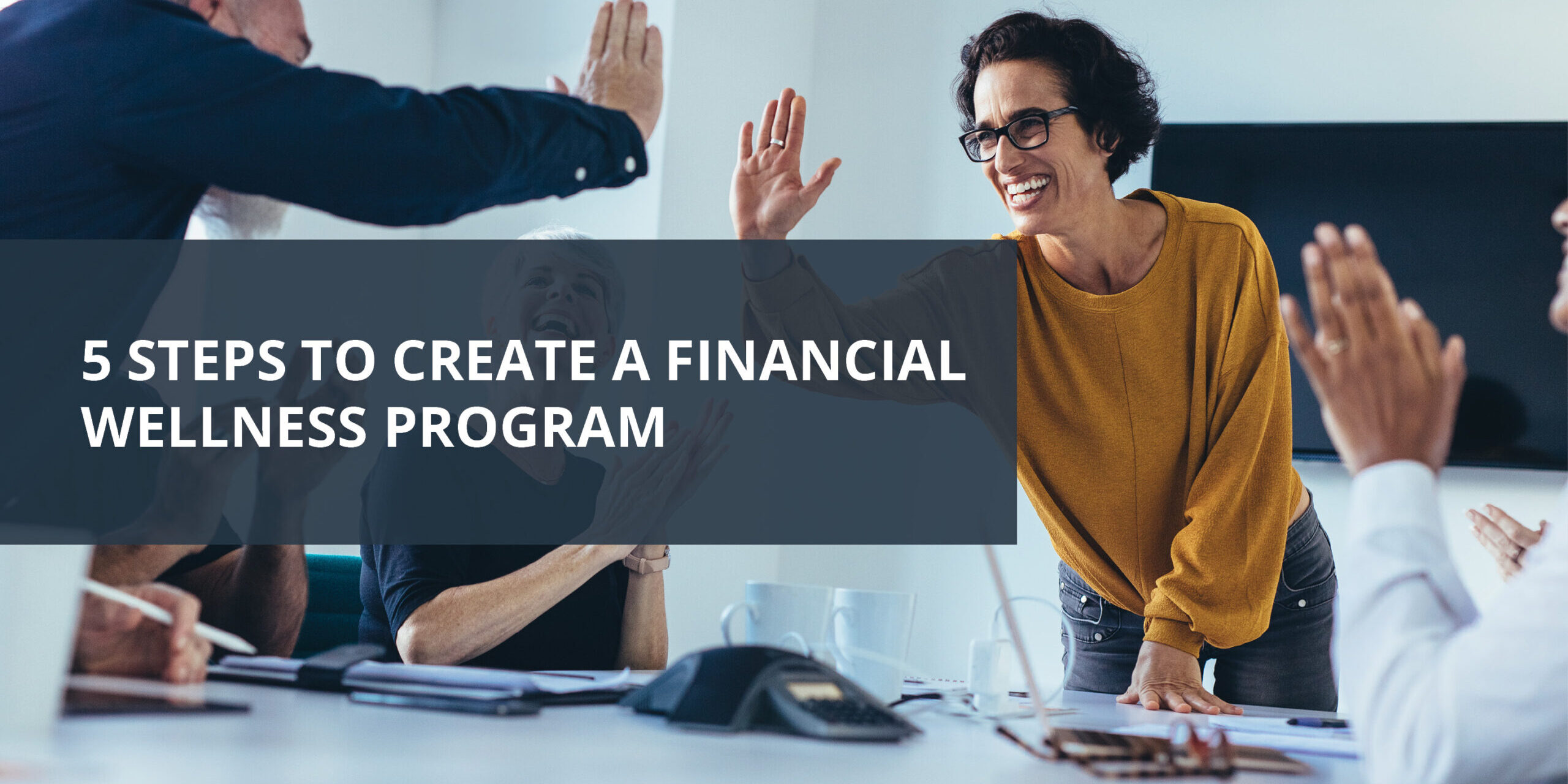 5 Steps to Create a Financial Wellness Program Safe Harbor Investment